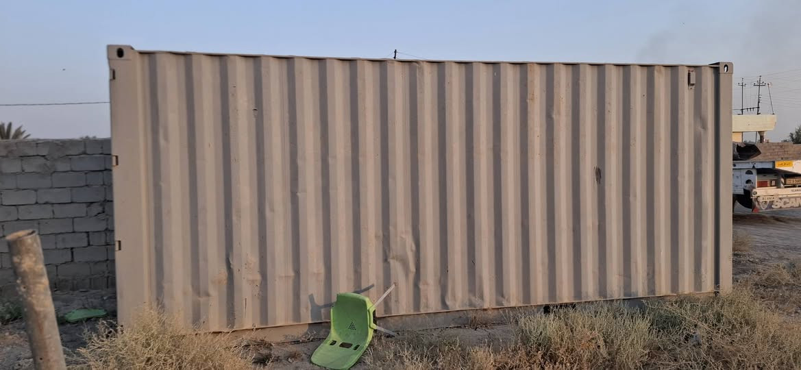 سلام عليكم
حاويه للبيع 6متر 
***********
***********
