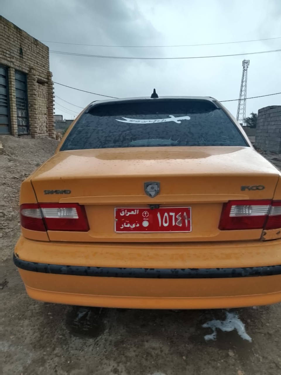 سياره سمند للبيع سياره جاهزة من كلشي مكينه وكير كفالة تبريد ثلج راعي موجود مكان ناصرية  مركز تفاصيل اكثر يخابرني ***********
