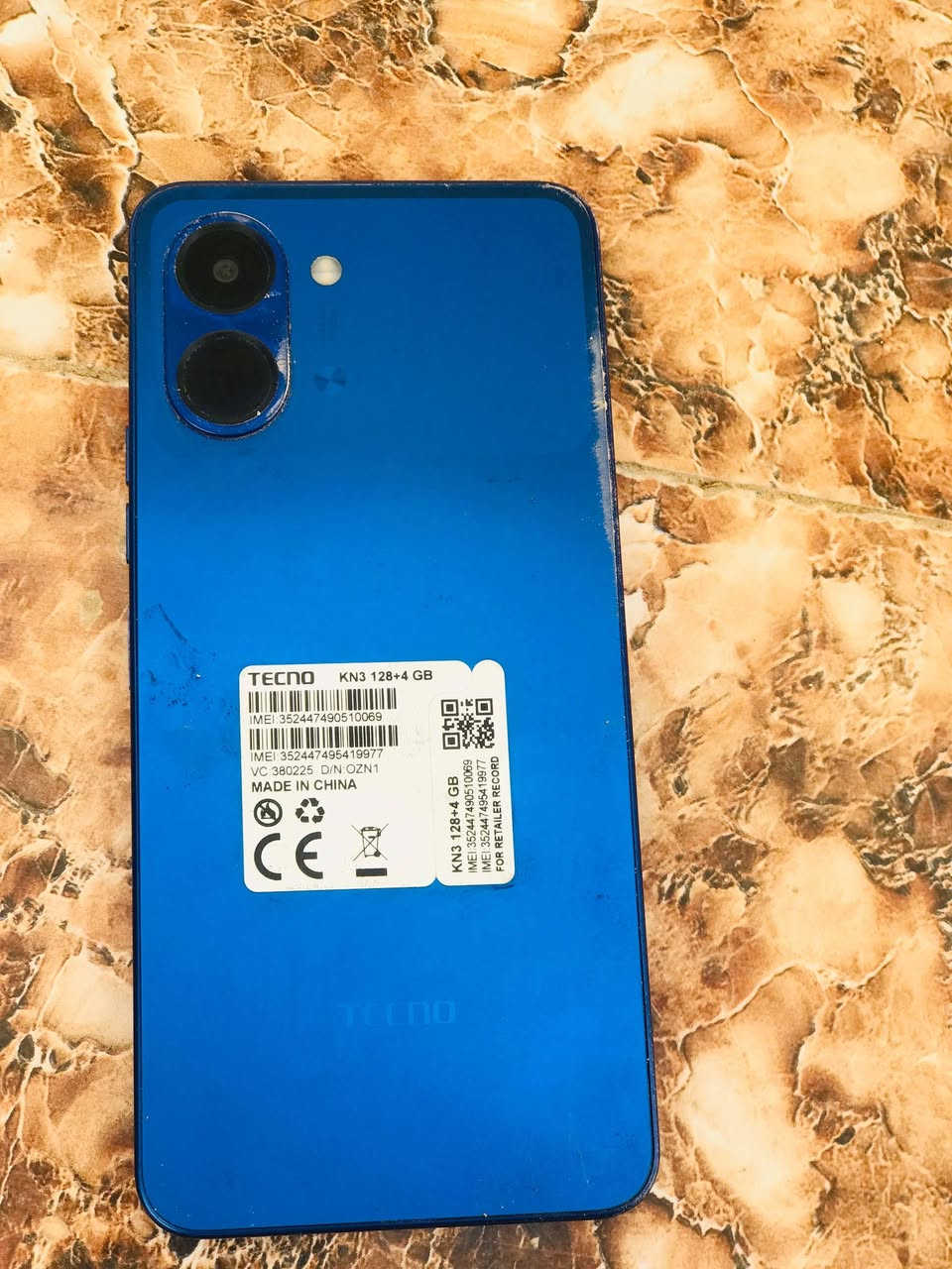 TECNO SPARK Go 3 للبيع او معارض بأيفون أكس ماكس او للبيع السعر 300 نضيف معا الكارتون  الذاكرة 128
