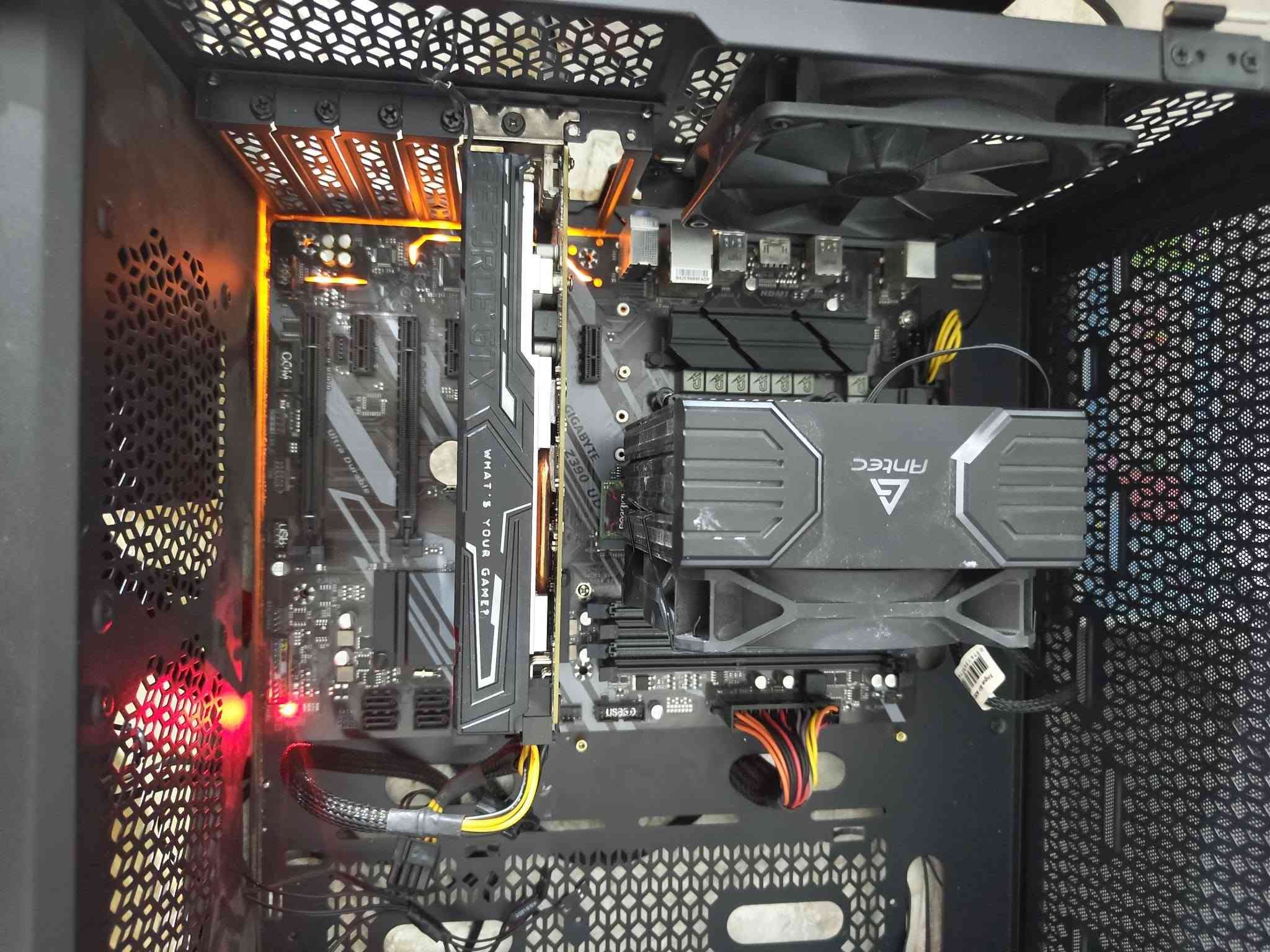 معالج i5 9600k • مذربورد Z390 • شاشة شاومي 34