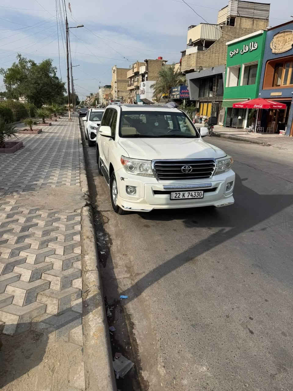 لاندكروز قطري • ٢٠١٤ • مكفوله صبغ