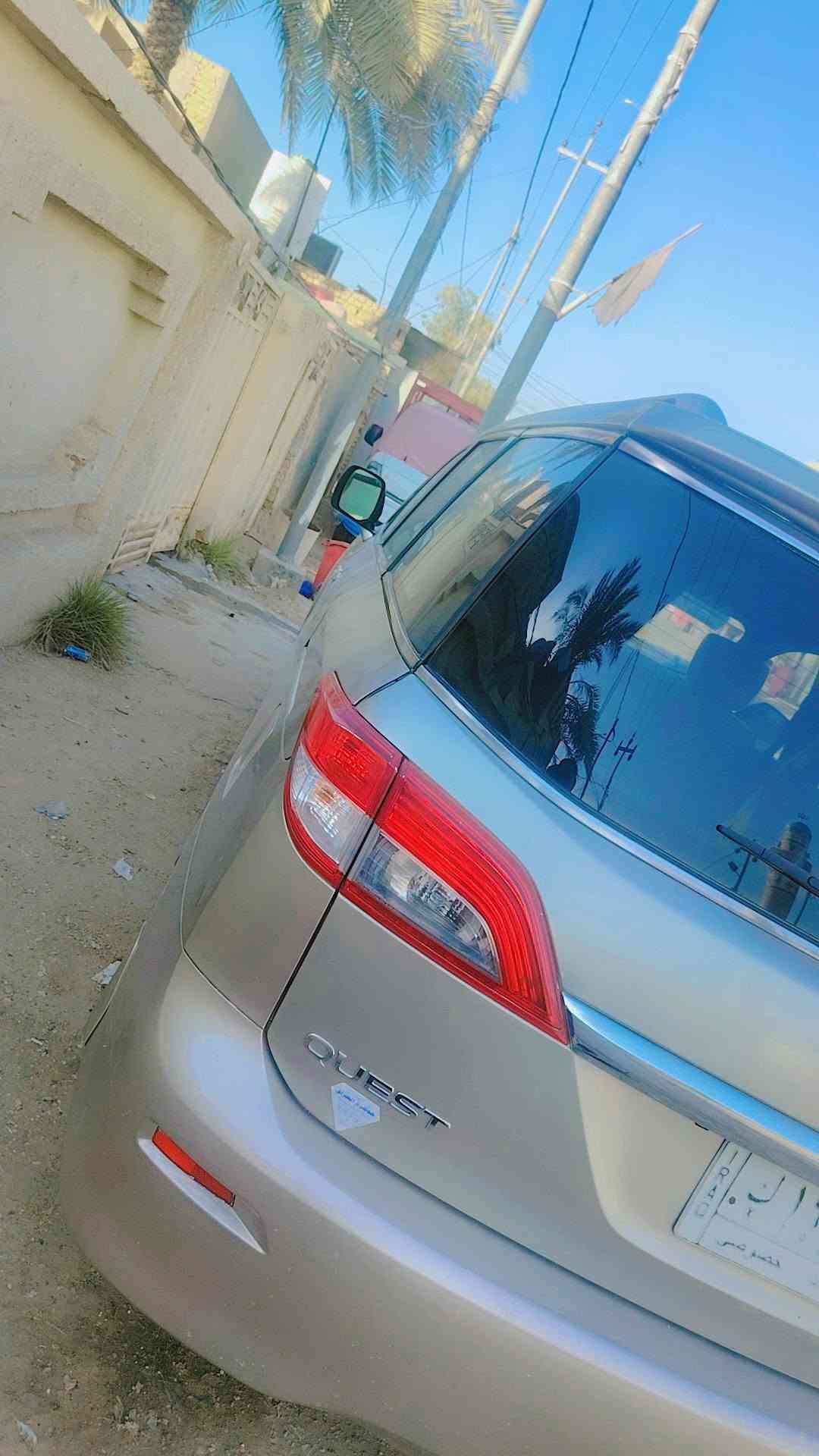 السلام عليكم نيسان كويست 7راكب موديل 12 فول مواصفات السعر 80 وبيه مجال ***********

