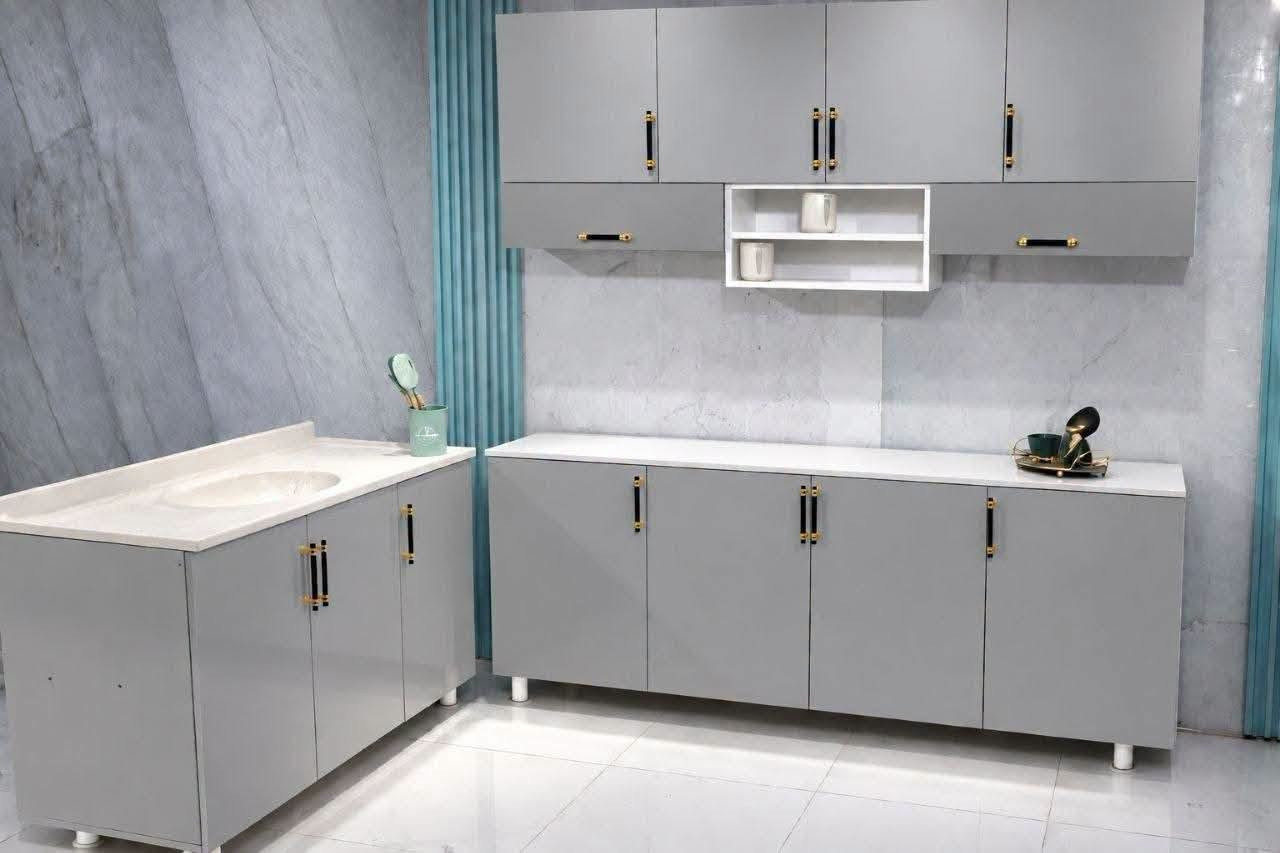 كاونتر MDF • ٢ متر • سنك