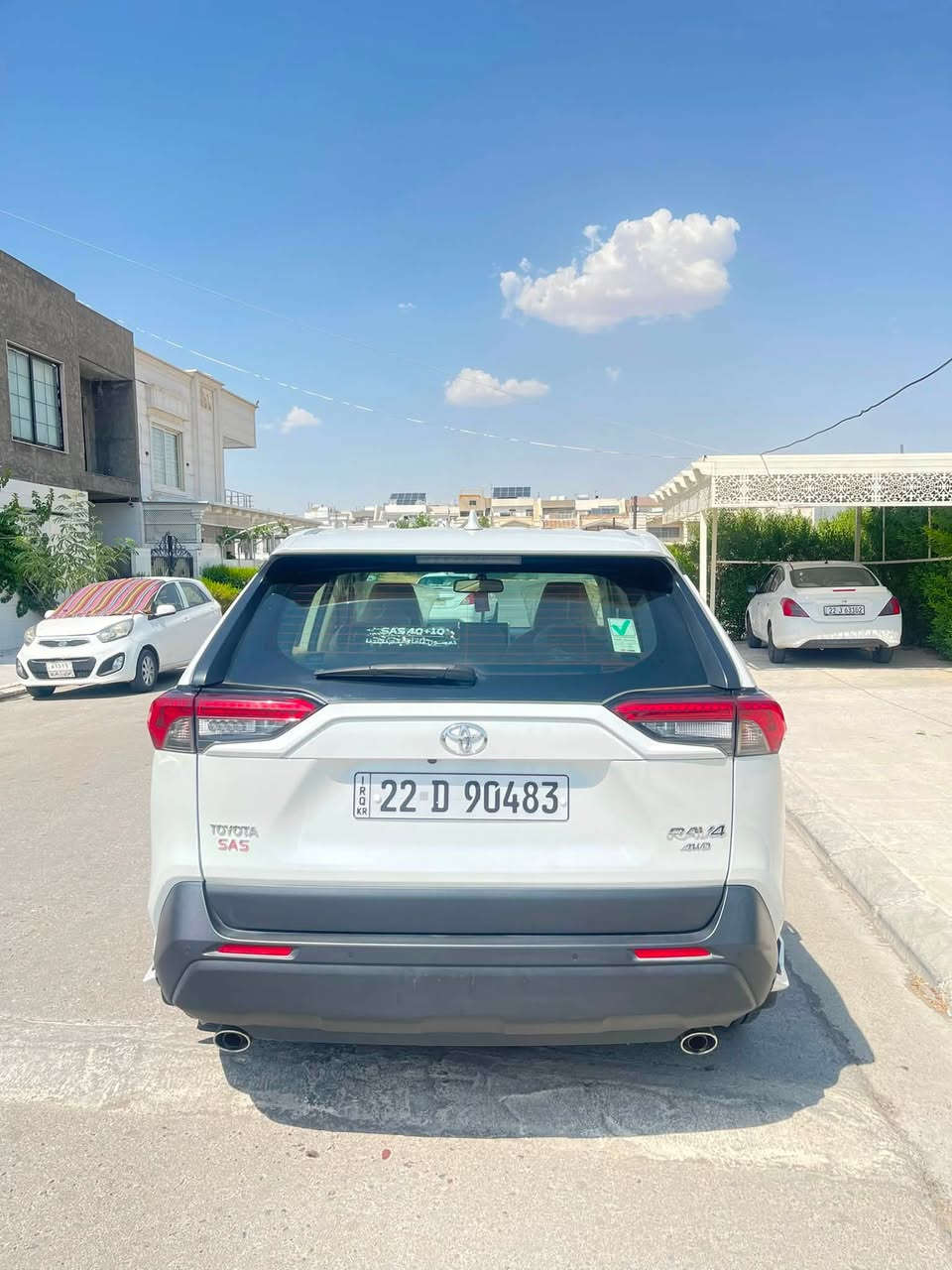 ‎تۆئۆتا ڕاڤ فۆر 2024 خلیجی
‎مەکینە : 2.5L (4,سلندر)

‎٤٠ ھەزار کم رۆشتیە 

‎ھەموو گيانى به شەرت  هيچى پيوه نيه
‎گێڕو مەکینەو تەبریدو کارەبای و تەقە و ڕەقە و بەناوکردن و غرامە هەمووی بە شەرت 

نرخی 280$ 

***********
واتسپ
