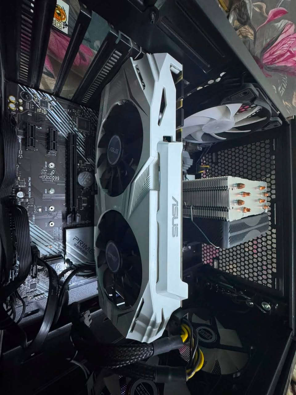 مكلف بالنشر 🔴🔴🔴🔴🔴
المعالج i5 جيل عاشر
كرت الشاشه GeForce gtx 1070 8gb
رامات 16 
ذاكره 512 ssd
لبور 500w
ولمذر بورد من asus 
+ يو بي اس ماكزما 250w
***********
قيم بما يرضي الله واذا سعرك مناسب ابيع
