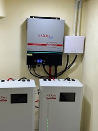 طاقة شمسية • انفيرتر ١١ كيلوواط • بطاريات ١٦ كيلوواط