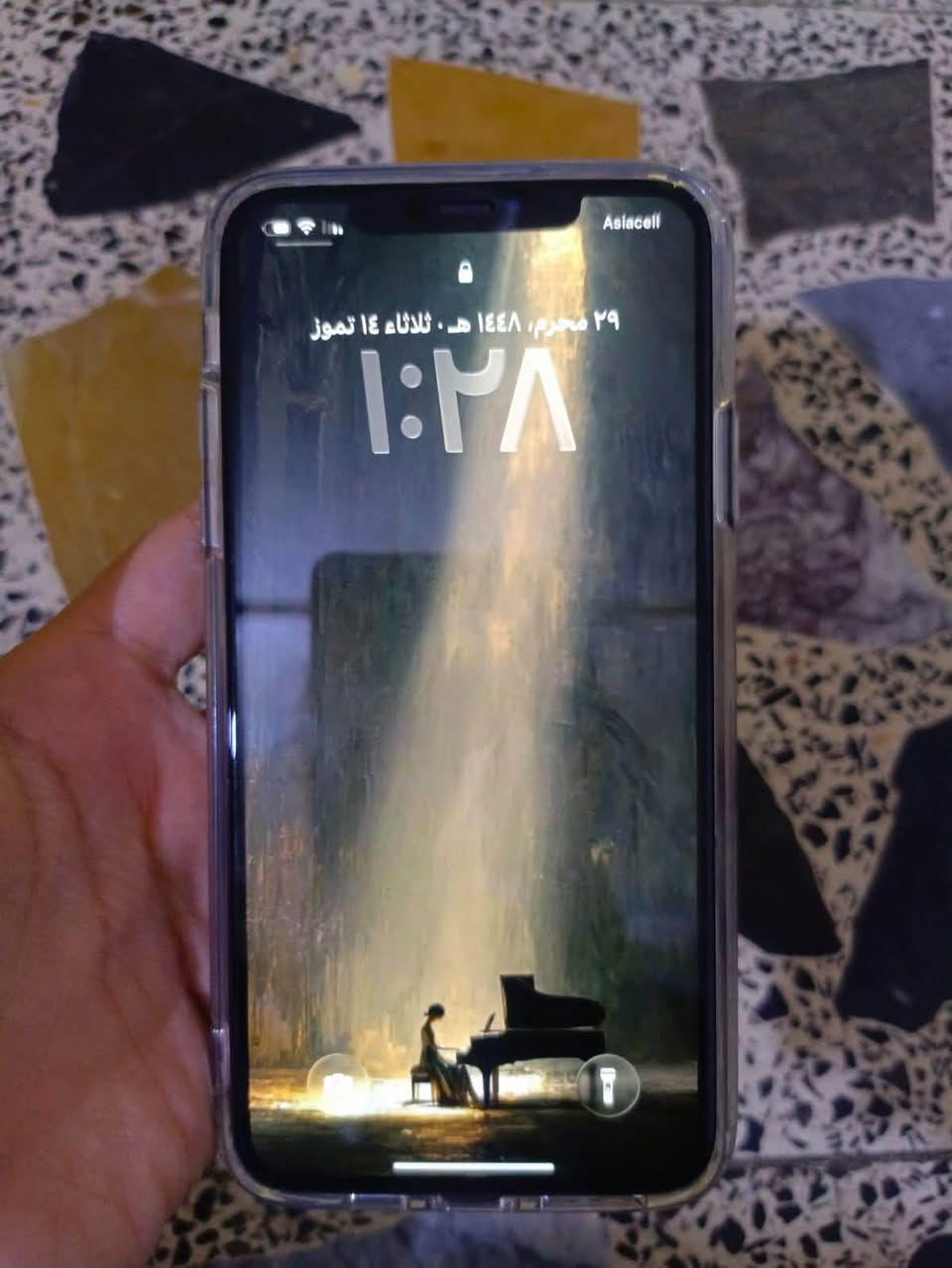 ايفون ١١برماكس نضيف كلشي ممبدل بي لون فيلي رصاصي كامرته حلوه كلشي شغال بي بطاريته ٧٧ما يصرف ابد ذاكره ٢٥٦كلشي شغال بي فيس ايدي بصمة وجه شغال سعره٣٥٠ مجال قليل جداً تواصل واتس (***********)رجاءاً الي مو شاري لا يتصل (كفر +شاحنه مع كيبل+بي شاشة كسر ) عنواني بغداد البلديات
