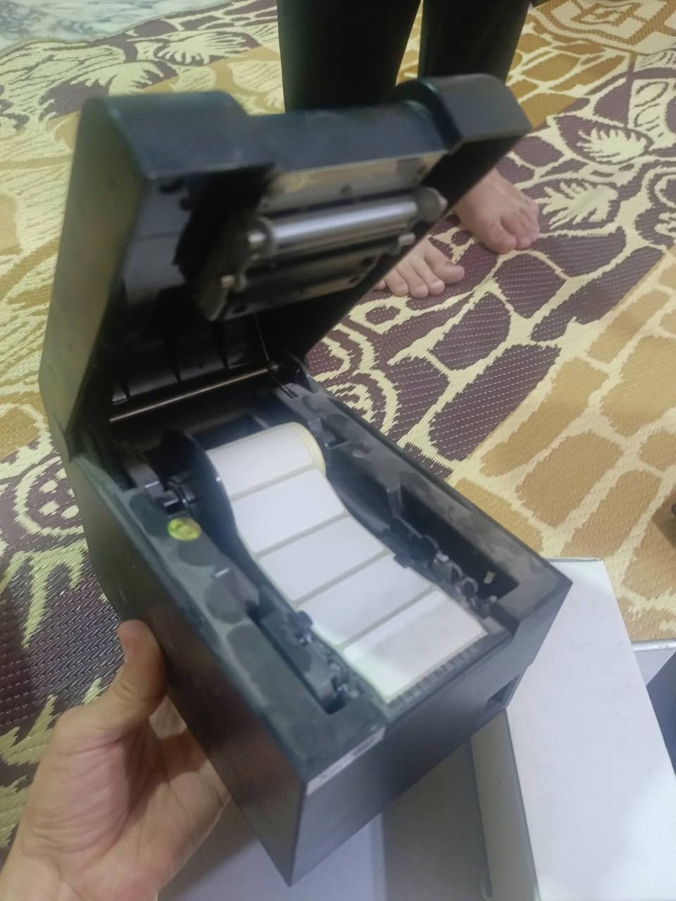 طابعة باركود
وقارئ باركود اصلي نظيف جدا 
السعر ب(110) الف 
للأستفسار الاتصال ع الرقم ‏‪***********‬‏
مكاني كربلاء
