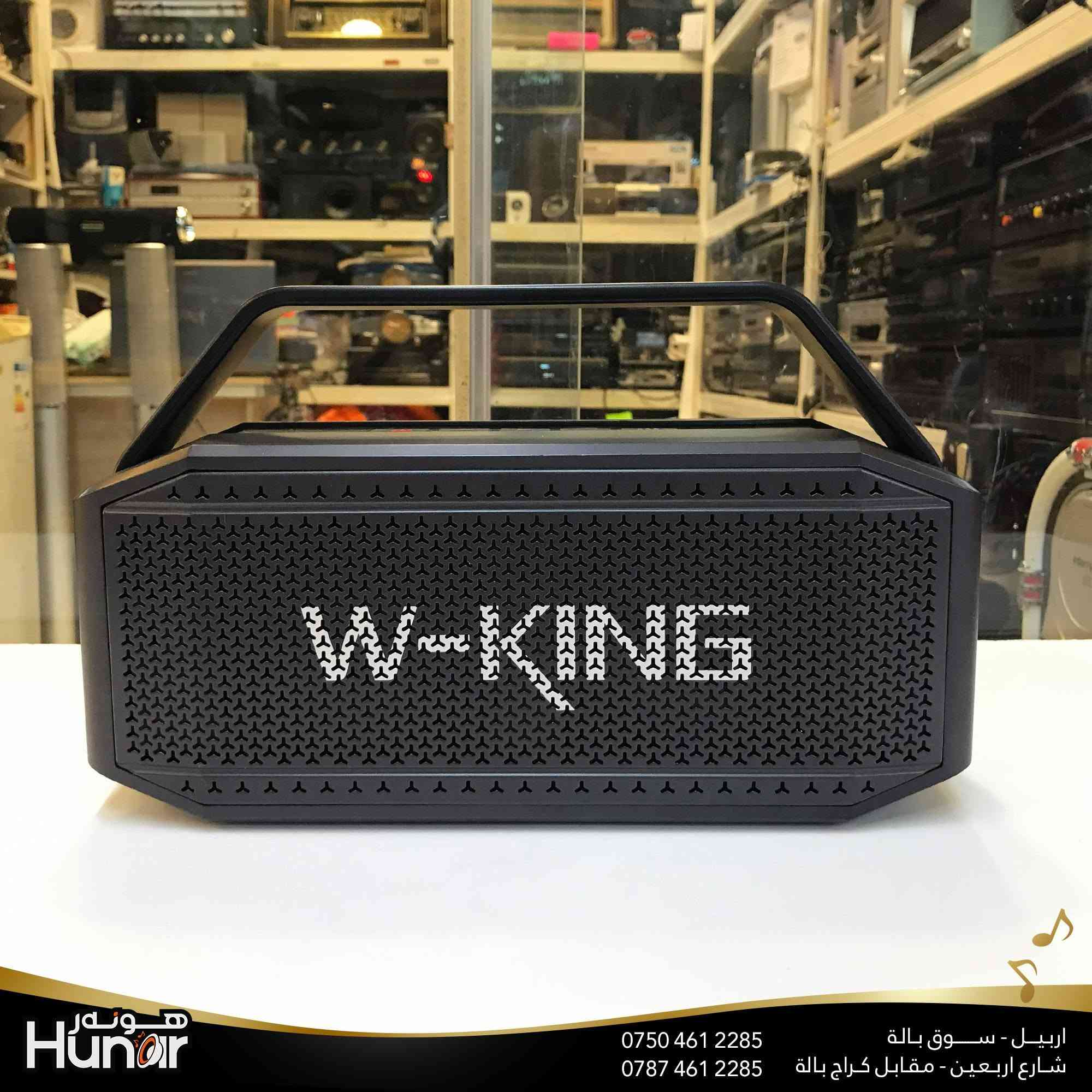 W-KING  D9-1   — 60 Watts
Outdoor Wireless Speaker
( کوردی • عربي )

🟢توصيل موجود الي جميع المحافضات
🟡گەياندن هەیە بۆ هەموو شوێنێک

🟠مــعـرض هــونـەر
🔸للـصوتــیات(امبلیفایر• سماعة• رادیو• انتیك• مایكروفون)
🔸عــنـوان• اربیل سوق بالة • شارع اربعین
🔸مـوبایـل• ***********
                   ***********

🔵پـێـشانـگای هــونـەر
🔹بۆ ئامێری دەنگی و کارەبایی(ئیمپلیفایر• سەماعە• ڕادیۆ• مایکرۆفۆن)
🔹ناونیـشان• هەولیر • بازاری لەنگەی ٤۰م
🔹مـــۆبـایـل• 
***********
***********

•••••••••••••••••••••••••••••••••••••••••••••••••••
#iraq #kurdistan #duhok #zaxo #hawler #karbala #slemani #erbil #baghdad #kurd #kurdish #akre  #karkuk #kuwait #najaf
#amplifier #audio #subwoofer #sound #music #audiophile #bass #stereo #amplifiers #speaker #soundsystem #speakers
#اربيل #العراق #بغداد

نص مكتوب في الصور:
- 30cm 20cm 10cm Hunar هونر *********** *********** اربيل - سوق بالة شارع اربعين - مقابل كراج بالا
- هونر
- Hunar
- ***********
- ***********
- أربيل - سوق بالة
- شارع اربعين - مقابل كراج بالة
- Hunar هونر *********** *********** اربيل - سوق بالة شارع اربعين - مقابل كراج بالة
- 60 Watt Bluetooth Speaker
- Louder sound, Punchy and deep bass
- 2 Subwoofers
- 2 Tweeters
- 1 Passive radiator
- Hunar هونه ر
- اربيل - سوق بالة
- Hunor هو نار *********** *********** اربيل - سوق بالة شارع اربعين - مقابل كراج بالة
- POWER BANK FUNCTION USB Charging Only 7.2V 5200mAh Battery TF Card AUX Bluetooth 5.0 Hünar اربيل - سوق بالة شارع اربعين - مقابل كراج بالة *********** ***********
- Large Capacity Power Bank Function 10400mAH(7.2V 5200mAH) Charge your device anytime TF-Card Slot Type-C AUX USB Hunar هونه ر *********** *********** اربيل - سوق بالة شارع اربعين - مقابل كراج بالة