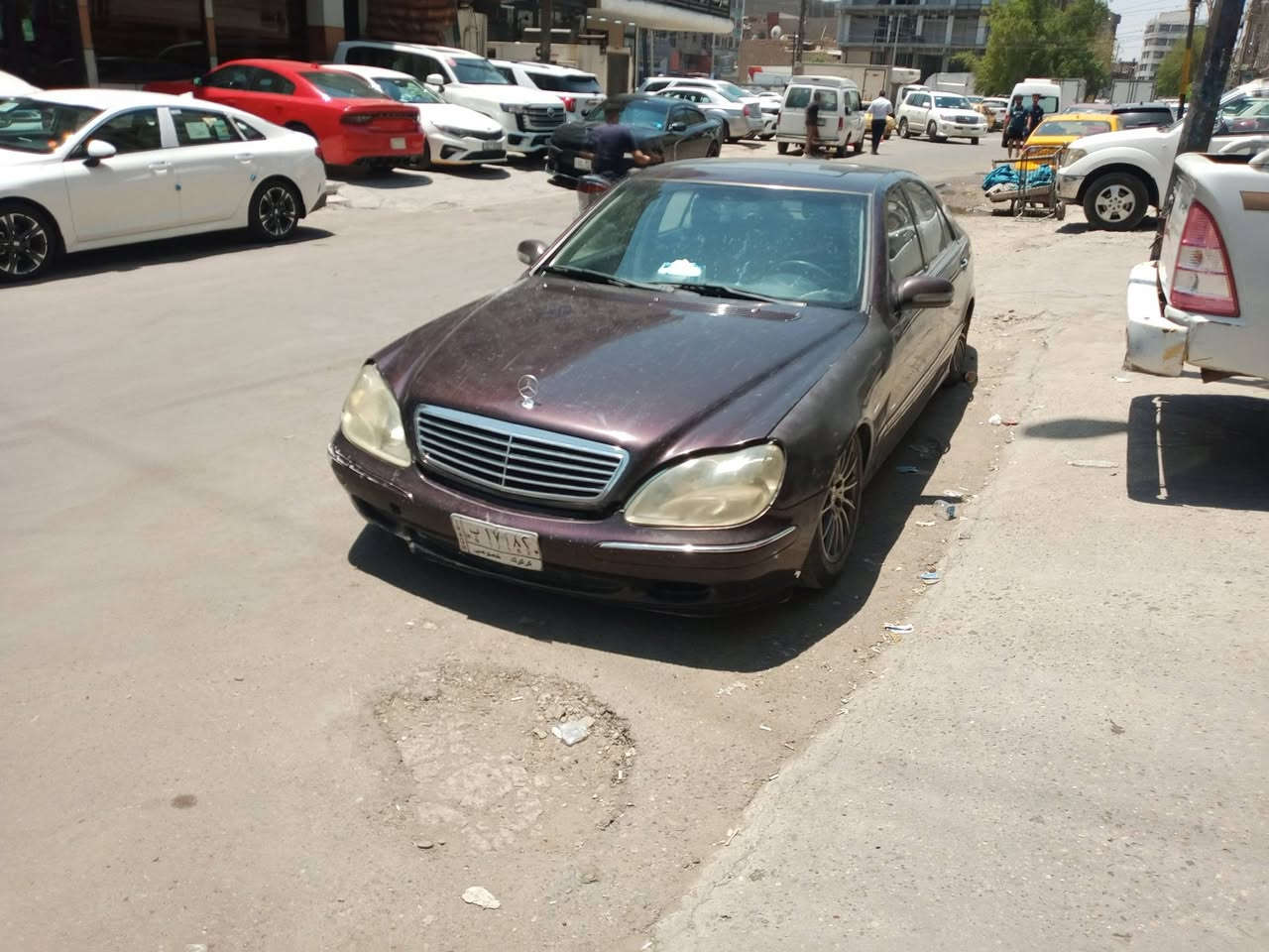 مارسدس موديل 2001 كفاله عامه بدون اضباره بس وكاله فول مواصفات فتخه جلد تحكم السعر 80 وبيه مجال *********** لحد يراسل وتساب موجود
