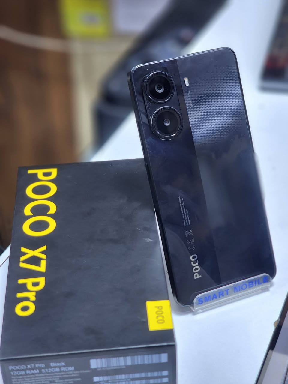سلام عليكم بوكو X7PRO الذاكره 512 الجهاز جديد.استخدام شهر واحد السعر 400 وبي مجال جدا بسيط  المكان بغداد فلكه حي النصر. ***********
