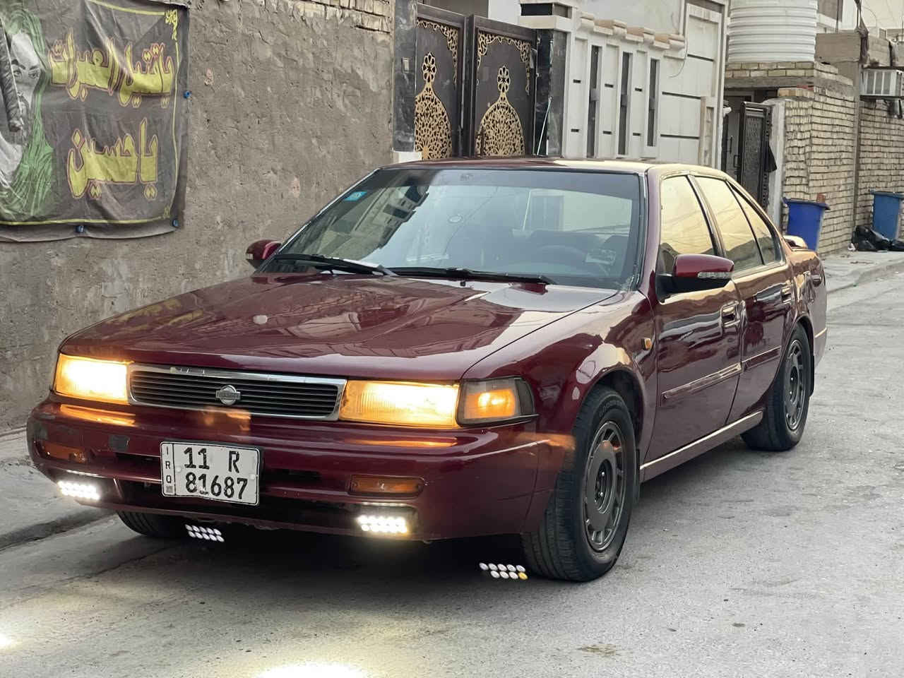 نيسان مكسيما 1991
وارد يابان سيارة جديدة بدون حادث مصبوغة بسبب الجراد  بدون نقص كير محرك كفالة تبريد ثلج تراي 200 وين متريد سيارة مميزة وجديدة 

محرك رياضي 3000v6
سبويلر خلفي رياضي 
كير 5 نمر +اوفر درايف 
ماشية 260 الف كم 
جام كله كهرباء 
تبريد ثلج 
نظام كير  sportوcomfort 
مثبت سرعة 
ارضية جلد 
كهربائيات بدون نقص 
السيارة وين متريد اطلع بيها اي محافظة 
رقم بغداد دولي 
السيارة حلوة وبلعافية ع الياخذها متوكف ابد وعملية وين متريد لاي محافظة شغل واطلع 
مكان بغداد البلديات 
السعر 35 
للاستفسار 
*********** 
0️⃣7️⃣7️⃣0️⃣4️⃣5️⃣1️⃣3️⃣1️⃣1️⃣6️⃣
