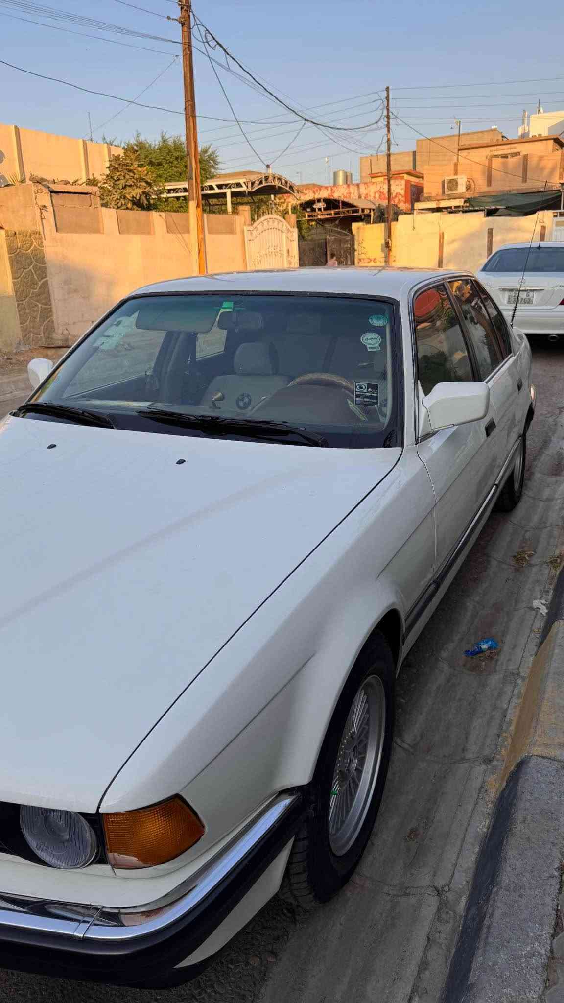 bmw 730 1991 محرك فل كير تبريد شرط سنوية جديدة بطاقة بانزين صبغ جمالية بدون ضربة 
*********** للبيع او مراوس كركوك, العراق
