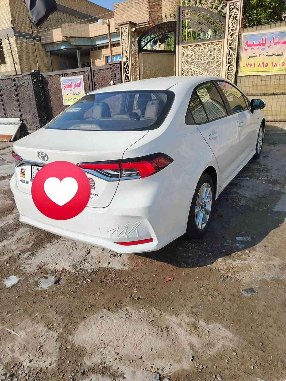 السلام عليكم كورولا هايبرد الشكل الخليجي موديل 25 خمس كاميرات كشن كهربائي فول مواصفات رقم بغداد المكان بغداد كفاله عامه ماشيه 15 غير متواجد على الفيس رقم الهاتف ***********

نص مكتوب في الصور:
- ٠٧٧١ ٨٦٥ ١٨