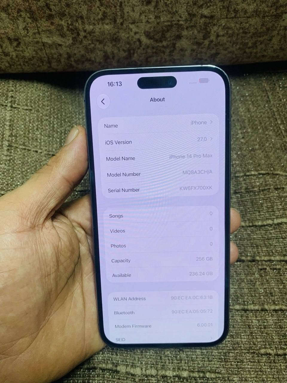 آيفون ١٤ برو ماكس • ٢٥٦ • دبل سيم