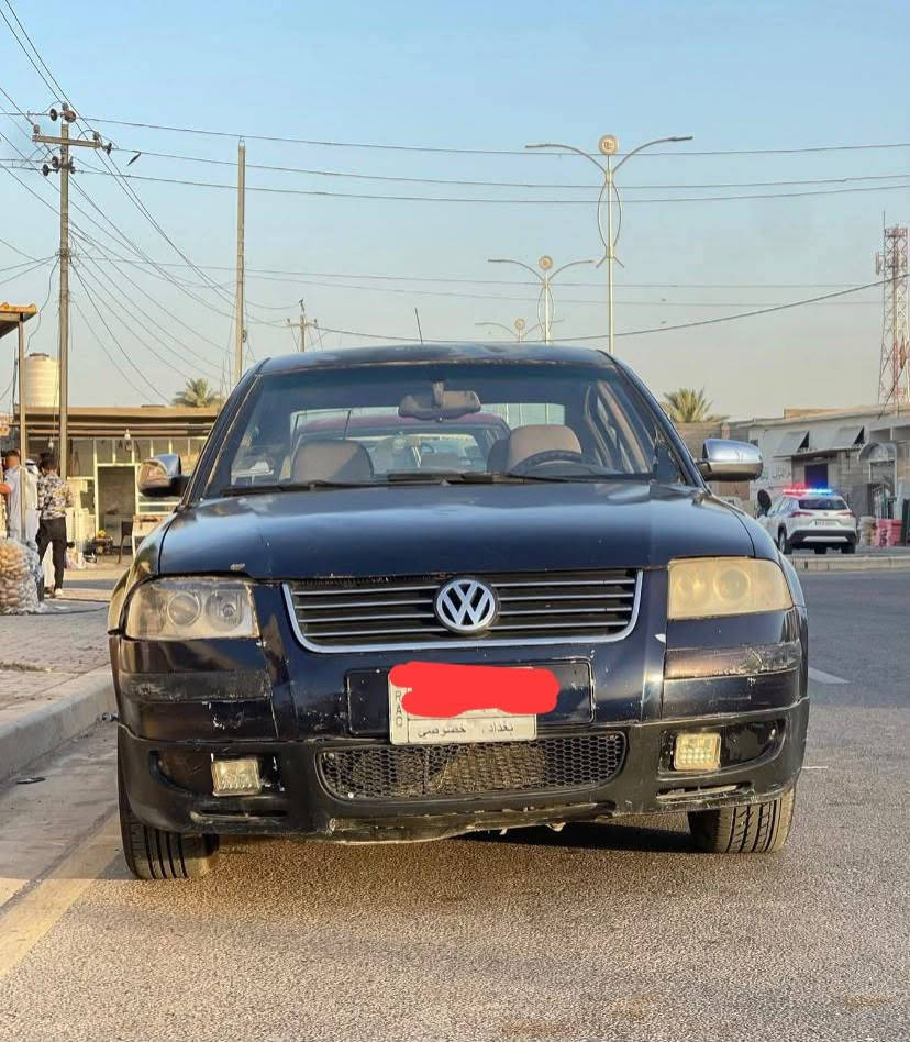 مكلف بل نشر
السلام عليكم فولكس واكن باسات 2001شغاله مابيها شي
رقم بغداد تحويل أو وكالة بيع أو مراوس 
***********واتساب أو اتصال
