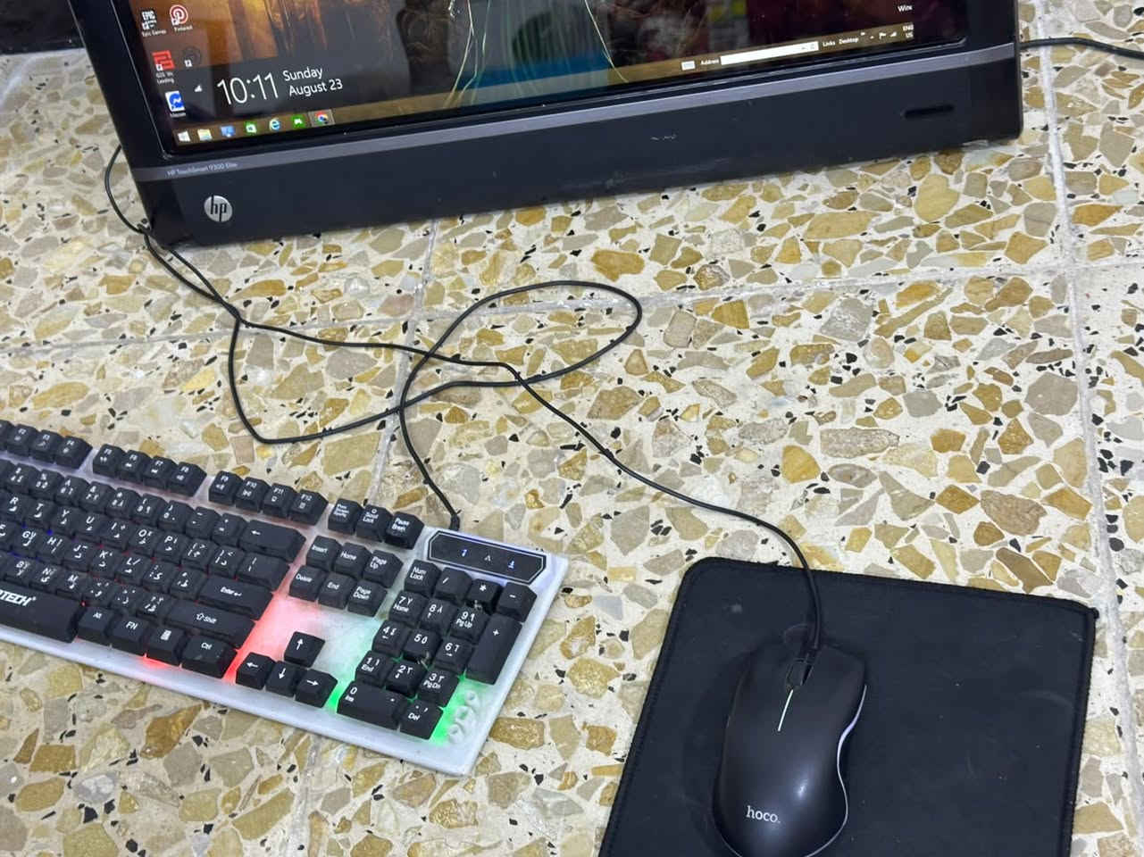 حاسبة للبيع استخدام قليل ملحقاتها كامله أتحمل كل البرامج والألعاب الحديثه مكفوله من الصيانه مواصفاتها. شاشه لمس كامره اماميه معالج يتحمل الألعاب القويه امحمل بيها ٣٤٣ لعبه حديثه AAA الحاسبه نضيفه سعرها 200 قفل تجي تفحص وتستخدمها يلا تأخذها مكاني بغداد العبيدي شهداء الثالثه ***********
