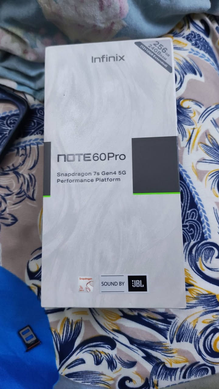 السلام عليكم انفنكس نوت 60 برو مستعمل ساعة او اقل السعر 580  للتواصل *********** المكان بغداد جديدة
