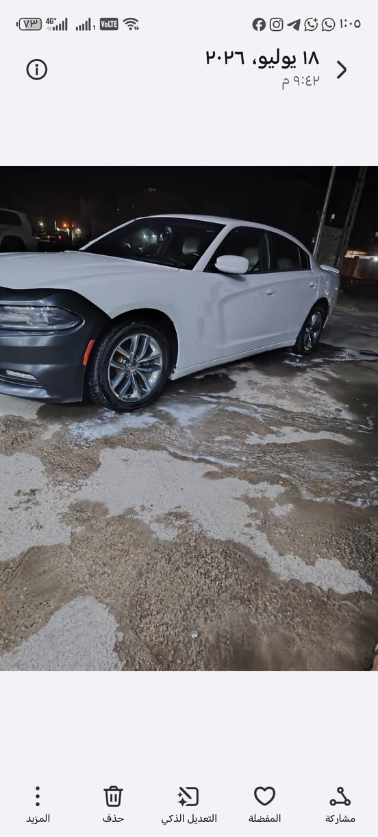 سلام عليكم للبيع جارجر مديل 16اصل///  ومعلايه 21 
مكينه 3.600 sxt
خزن ميموري
كشنات جلد بلاد
ويل كروم
رقم ذي قار انكليزي
مكان السياره ناصريه 
بيها هواي مواصفات تجي وشوف 
ضرر دعاميه اوبنيد قليل كلش أثر تخريب السياره جهت السايق ضربه بسيطه ايضن تخريب موجود سونار جاهز للفحص سياره غير هاذه كفاله
السعر 175
***********

نص مكتوب في الصور:
- ١٨ يوليو، ٢٠٢٦ ٩:٤١ م مشاركة المفضلة التعديل الذكي حذف المزيد
- ١٨ يوليو، ٢٠٢٦ ٩:٤٦ م
- ١٨ يوليو، ٢٠٢٦ ٩:٤٢ م مشاركة المفضلة التعديل الذكي حذف المزيد
- ١٨ يوليو، ٢٠٢٦ ٩:٤٣ م التعرف الفائق على النصوص مشاركة المفضلة التعديل الذكي حذف المزيد
