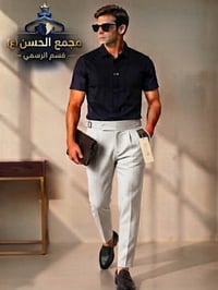 بنطالون رسمي • هاف ريگولار • مقاسات ٣٠-٣٨