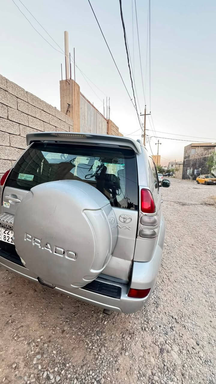 برادو للبيع رقم اربيل  بسمي سنويه لحد 2030 بطاقة بانزين منظومة غاز مابيها صبغ فقط الدعاميات موديل 2006 فول مفوله مرايا شفط اشاير بلمرايا كوشن تدفئه تبريد كهربائي تنته سبير تعليك محرك 6  سعرها 160 مكاني كركوك ***********
