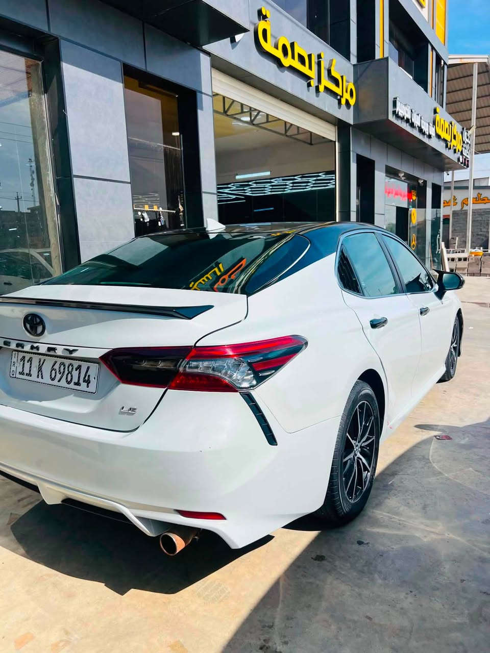 كامري 2023 LE
ماشيه 34 ميل 
سعر 155 
مكان بسمايه 
***********
حادث 5 قطع سونار بلمنشور وصور الحادث ورصعات خفيفه بلقماره مال تحميل
