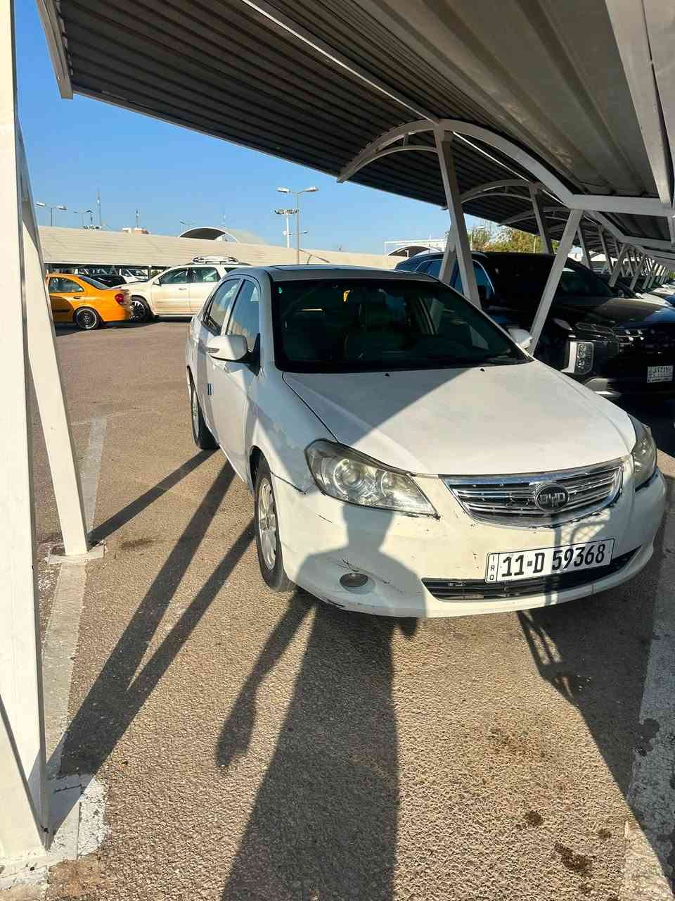 للبيع byd G3 2013 سياره خير من الله
سعر 53 وبيه مجال بسيط 
مكاني نجف 

للاستفسار : ***********
