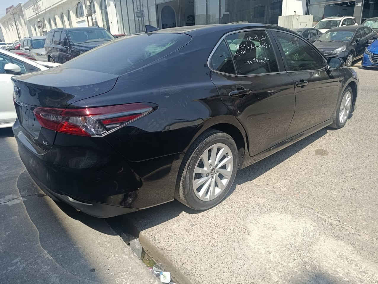 Toyota Camry
موديل 2024
سعر 168 بدون رقم
لون اسود 
مواصفات LE  محسن
بصمه 
رادار امامي و خلفي و جانب
تحكمات فول
تحديد مسار
قيادة ذاتيه
3 انظمه للقيادة ECO/ NORMAL / SPORT 

ماشيه 48 الف ميل  /ايرباك فقط بره طاك و مرجع سستم شركه 
بجم كبس شركه
 
رقم شاصي   4T1R11AK5RU879779

   حادث سيارة 4 قطع صبغ بدون دواخل بشرط
بيع فقط بدون مرواس

تترقم محافظات الاقليم /اربيل دهوك سليمانيه حلبجة 
سيارة في أربيل شركة نور البصرة موجودة
شراي يتصل
***********
*********** أربيل, العراق
