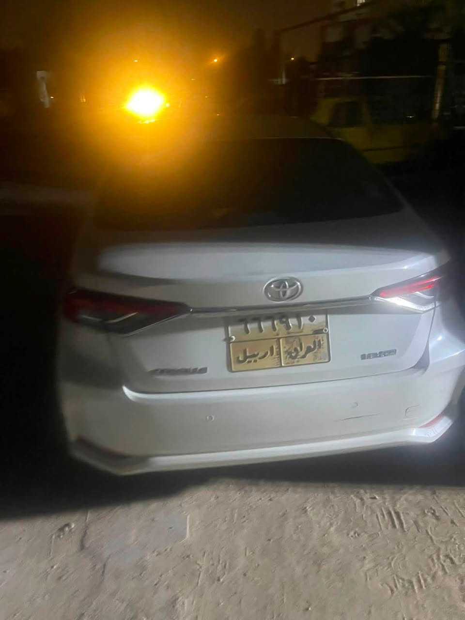 تويوتا كورلا ٢٠٢١ شركه ساس بانزين وليس هايبرد سنويه منتهية سياره نضيفه مكفوله بيها ضربه خفيفه بالباب الوره وباقيه نفسها ما مسويلها شي على حطتها ماصارلي شهرين من اخذتها وبعدها نضيفه واكو شغله احب انبه عليها الكامره مال الرجوع ماتشتغل عطلانه للتواصل : ***********
