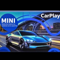 محوّل CarPlay لاسلكي • Android Auto • صغير