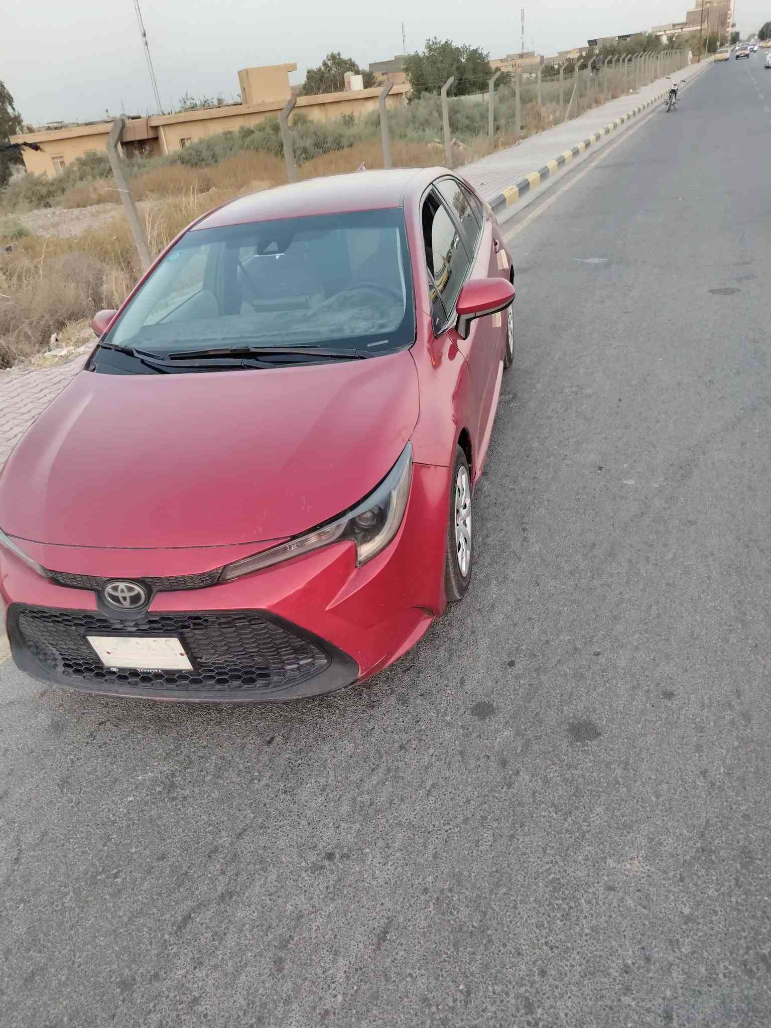 سلام عليكم كورله موديل 2021 LE السياره حلوه ونضيفه كلش بيه حادث جاملغ وبنيد فقط لباقي مكفول رقم بغداد معوقين داخله ب2023 وكاله عامه مطلقه عندي مكانه كوت واسط  باقي التفاصيل ***********
