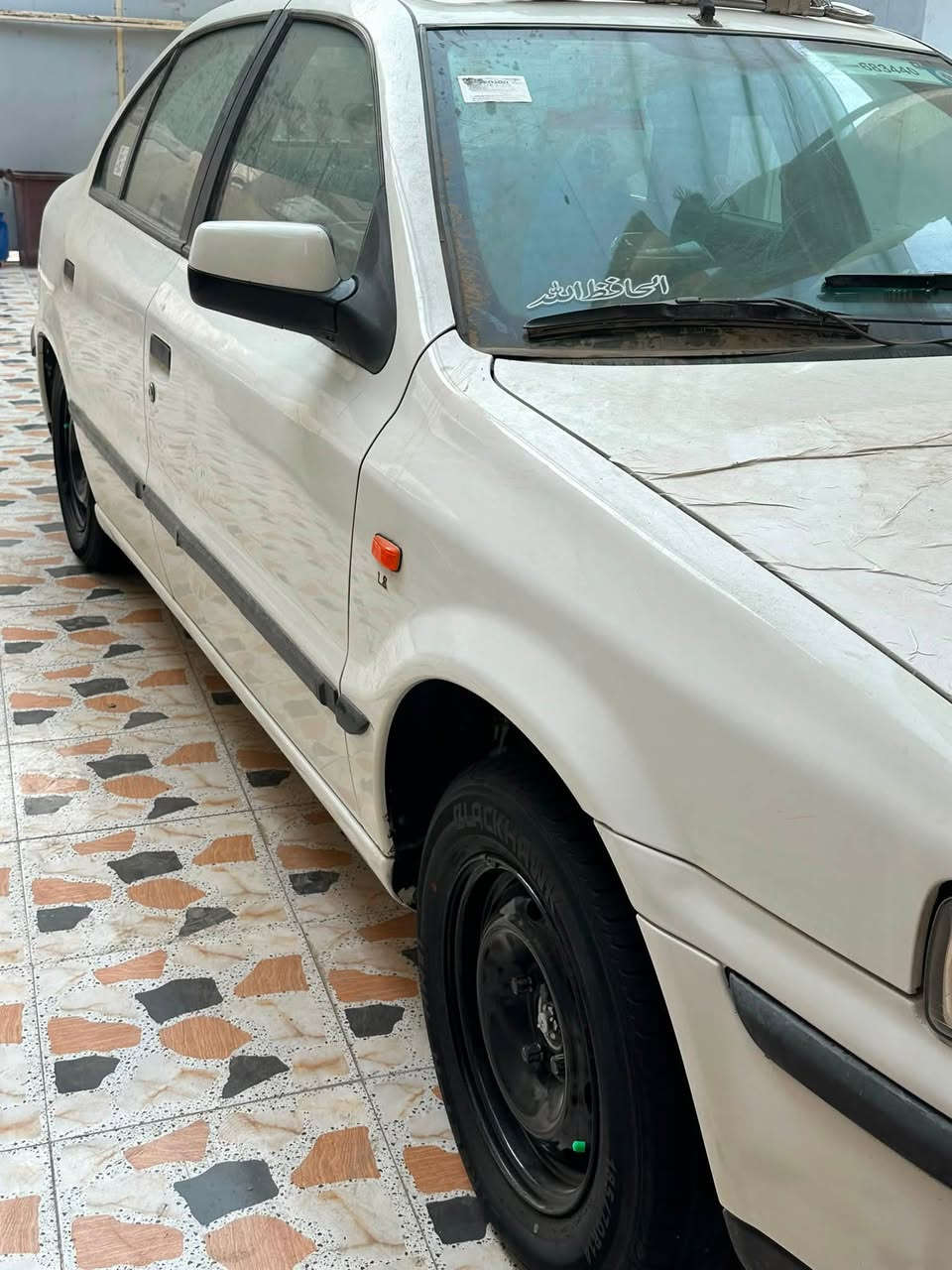السلام عليكم سمند٢٠٠٩ للبيع كفاله عامه
بدون لا تعمير ولا خياس سياره جديده مان جناي 
رقم بغداد انلكيزي بسمي حصراً 
مكاني بابل
للاستفسار ***********
