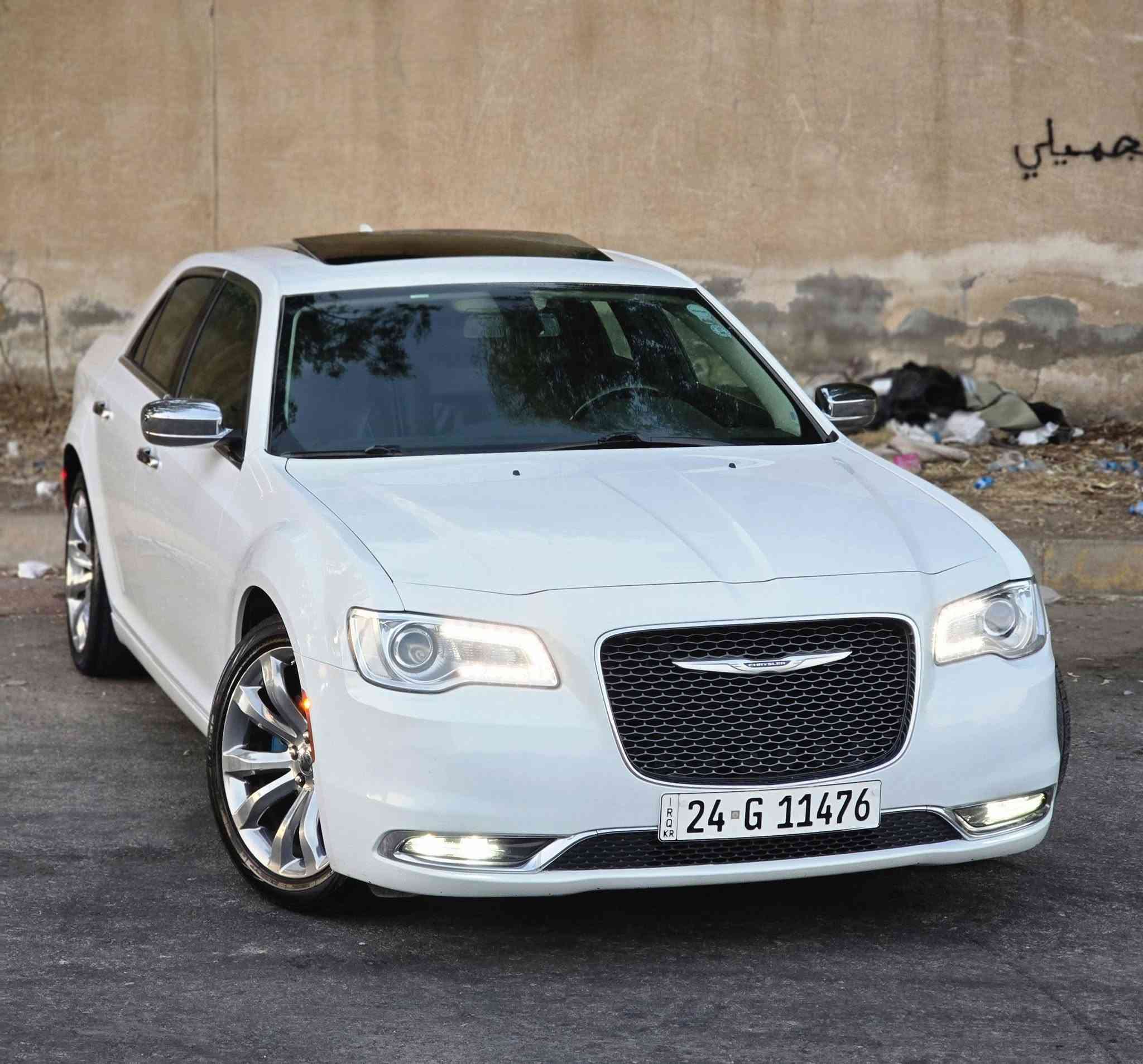 السلام عليكم الاخوان ..
كرايسلر 300c 2019 ..
وارد كندي ماشية 71 مايل ..
مواصفاتها معروفة كشنات خزن بانوراما 
تشغيل عن بعد كشنات جلد شاشة كبير 
كير محرك بشرط مامفتوح ..
سيارة كلش حلوة و نضيفة و جاهزة من كلشي 
فقط جاملغ خلفي و قبق صندوق كلير ..
مكان سيارة اربيل ..
***********
