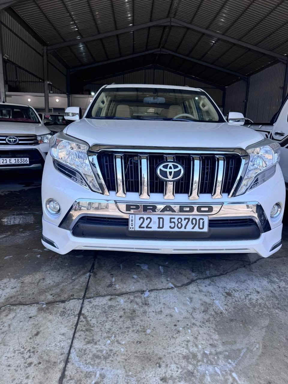 سلام عليكم اخوان للبيع PRADO موديل 2016 مواصفات TXL. ماشي 180 الف  محرك 6 سلندر سياره بدون صبغ بدون تبديل بدون فتح اي قطعه  سياره بي اقل من شبر تعديل بارد سياره خير من الله بدون اي نواقص كولشي بيها شرط فحص صور سونار هم موجود مكاني كركوك *********** كركوك, العراق
