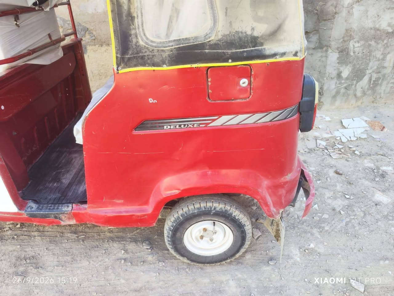 سلام عليكم تكتك 21 أوراق مكينه كير خير من الله تخم تاير جديد دوشمه جديد عنوان بغداد ابو غريب رقم *********** مكلف بل نشر اني خابر على رقم فتهم تفصيله السعر 4200

نص مكتوب في الصور:
- 26/9/2026 15:19 XIAOMI 12T PRO
- 26/9/2026 15:19
- XIAOMI 12T PRO