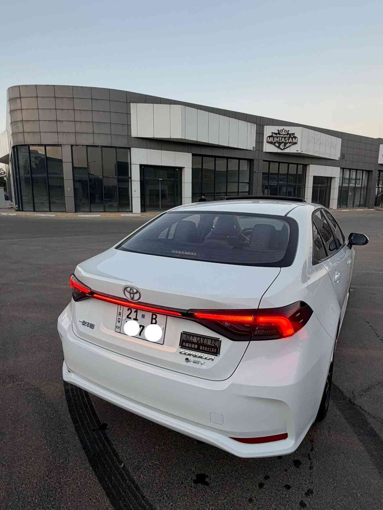 كرولا هايبرد 2026 فول مواصفات 🧿1/1

مرقم جاهز  ماشية 1000 Km 📦

مكان سيارة - سليمانية 

تحويل وكاله ثاني يوم 

 رقم الهاتف -***********📞📱

سعر - ///////  ♦️

ملاحظة - بيها شخطة كلش صغيره بدعاميه
