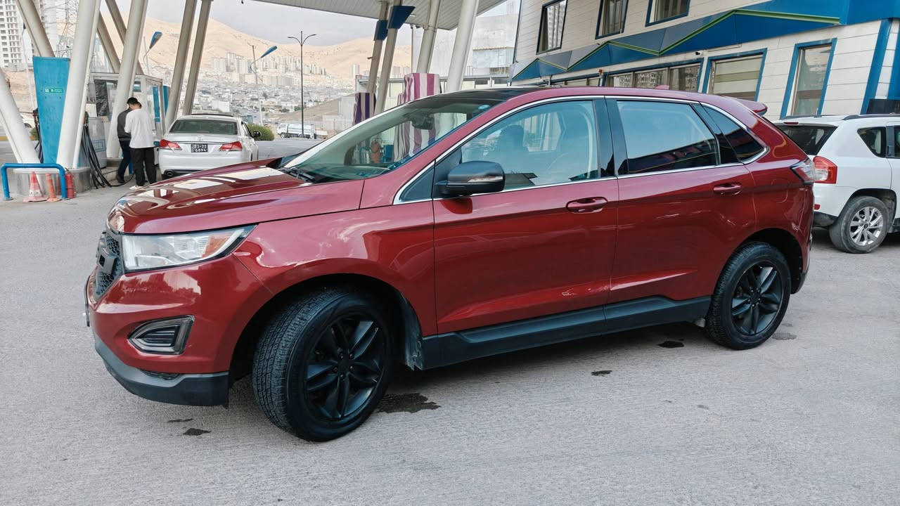 Ford edge SEL   AWD 2016 V6 3.5
فۆرد ئیدج ٢٠١٦ مەکینە ٣,٥ بێ تۆربۆ فول مواسەفات
دەبڵ اکسل- پانۆراما - بەصمە - شغال -برێک بصمە - ئاوێنە هیتەر و ئیشارەت - سوکان هیتەر - کوشن هیتەر - کوشن کارەبای و جڵد - شاشە گەورە و سێ شاشە - گێچ ئەلکترۆنی - کۆدی دەرگا - ناو لید ٧ ڕەنگ - تراکشن
١٥٣  هەزار کم ڕۆیشتووە .بۆیاخ و دەعمی نیە تەنیا دوسێ شوێن قەڵەمکاری هەیە- سەنەوی تا ٢٨ تازەیە - گێڕ و مەکینە وکارەبای و تەقە ڕەقە هەموو شتێک بە شەرت  . $139  و معامەلە ***********
شوێن: سلێمانی
