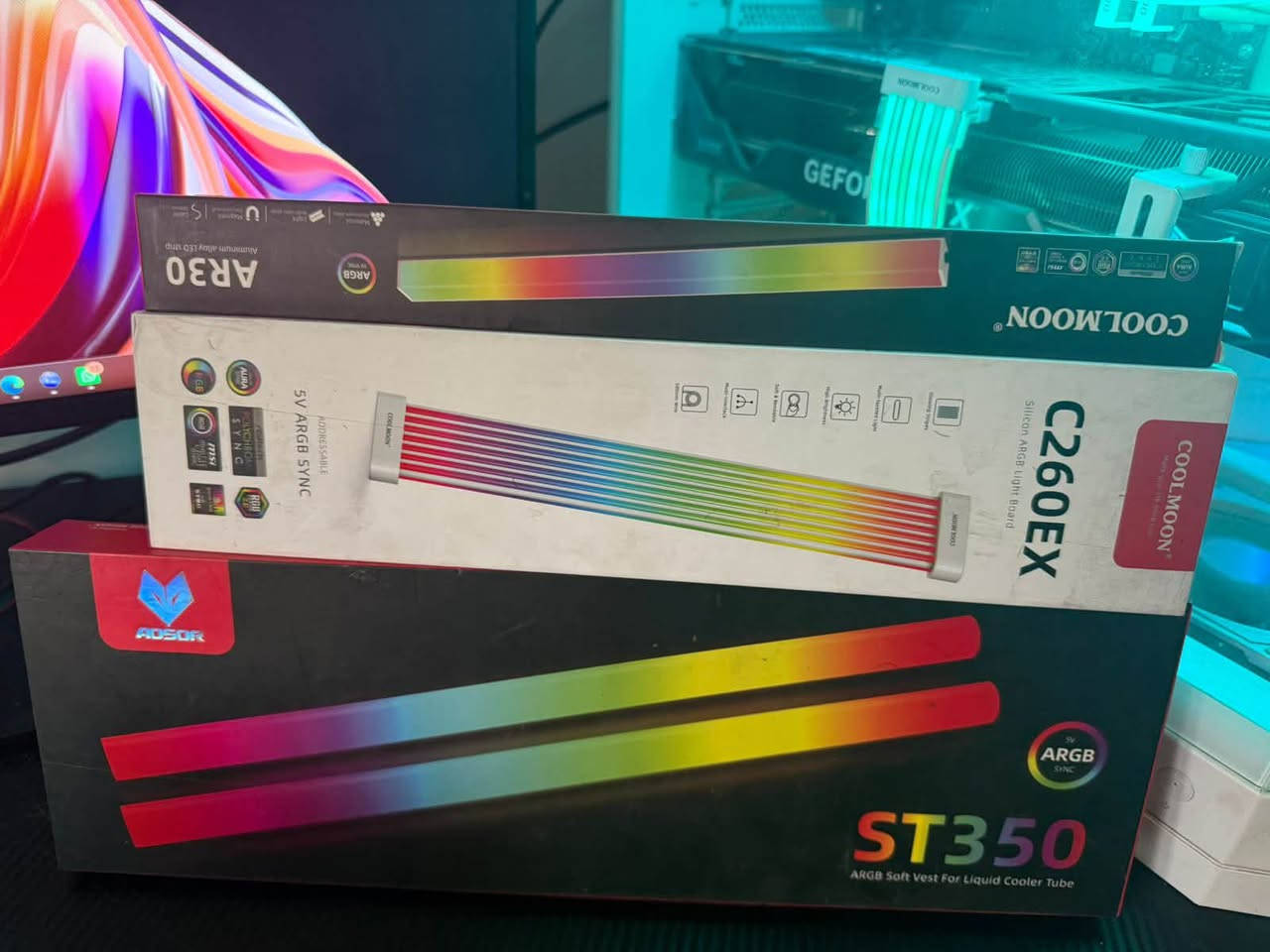 للبيع PC High-End أبيض RGB — مواصفات قوية جداا

تجميعة قوية للألعاب، المونتاج، التصميم والرندر، بمواصفات High-End وشكل أبيض مميز.

المواصفات:

 Processor: AMD Ryzen 7 7800X3D — 3D V-Cache
 GPU: ASUS TUF Gaming GeForce RTX 4080 SUPER OC 16GB
 Motherboard: ASUS TUF Gaming X670E-PLUS WIFI
 RAM: Predator Vesta II RGB — 64GB (2×32GB) DDR5 6000MHz
 Storage: 2TB NVMe SSD
 Power Supply: FSP Hydro G Pro 1000W — 80+ Gold — Full Modular — ATX 3.0 / PCIe 5.0
 CPU Cooler: SAMA SM360 PRO Dream Series — 360mm AIO + LCD Display
 Fans: 7× RGB Fans
 RGB Accessories: COOLMOON AR30 + C260EX + ST350
 Case: SAMA White Panoramic Case
 السعر: 3,500,000 دينار عراقي
بيهه مجال بسيط للجاد

 العنوان:البصره ويوجد توصيل محافضات
 البوكسات موجودة

 للتواصل: ***********
