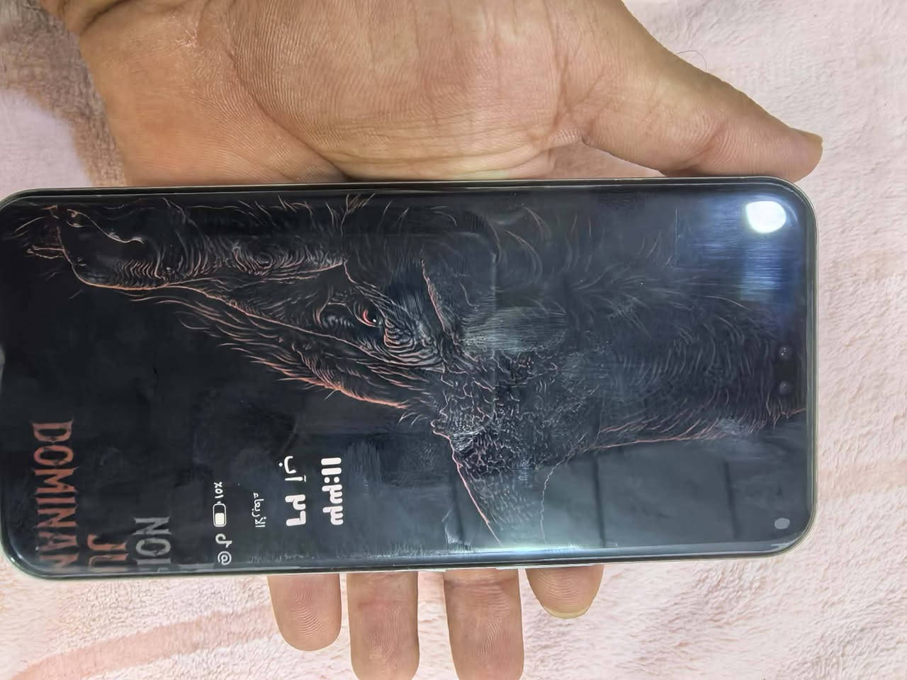 هونر 400برو ذاكره 512جهاز ملحقات ويا كفر ولاصق وكارتون مكفول من العطل والتصليح فقط دكمه الباور مفطوره 575الف 
مكاني ديالى خانقين 
***********
