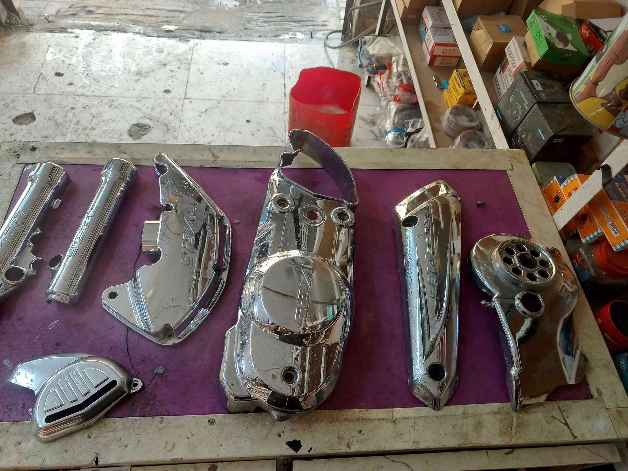 سيت نيكل • بكل لايت سود • سبايدر