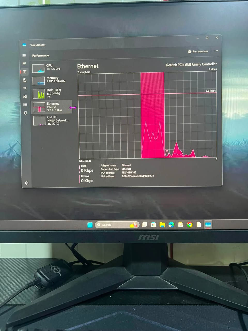 موصفات
شاشه msi هرتز 200

NAVIDIA GeForce RTX 3050

SSD1TB PRO

16 GB DDR4

AMD Ryzen 5 5500

سعر مليون وبيهه مجال

رقم التواصل ***********

