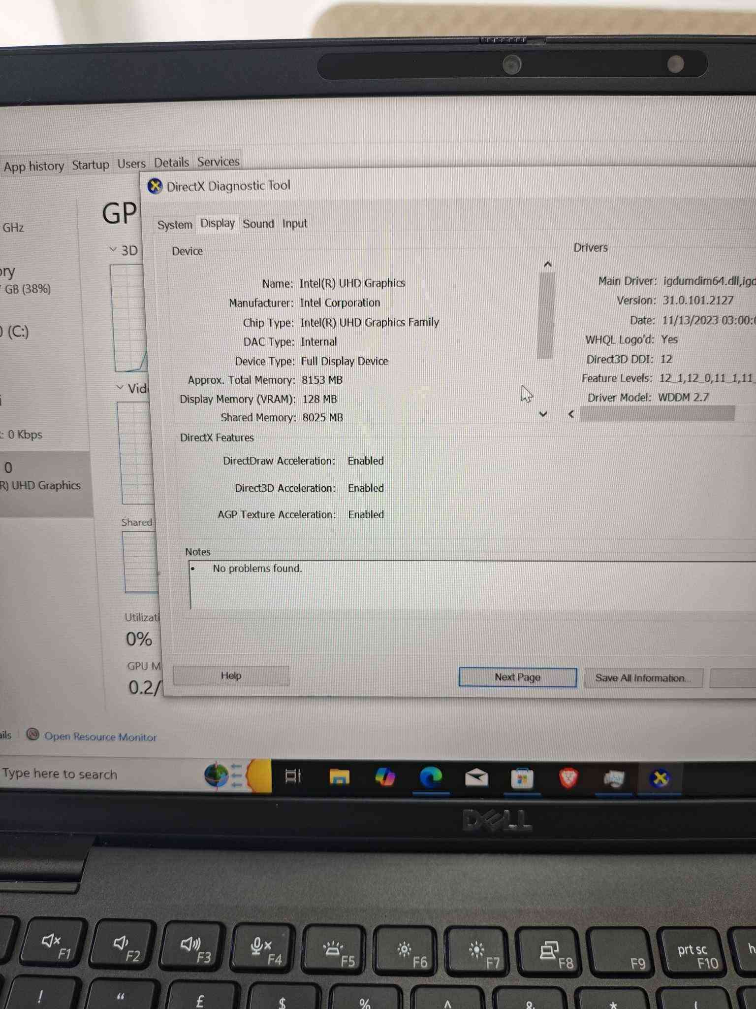 💻 لاپتۆپی Dell Latitude 7410 بۆ فرۆشتن  
​مۆدێل: Dell Latitude 7410  
​پرۆسێسەر (CPU): Intel® Core™ i5-10310U (نەوەی 10ی بەهێزی Core i5 vPro)  
​ڕام (RAM): 16 GB DDR4  
​مێمۆری/هارد (Storage):  256 GB SSD NVME
​کارتی گرافیک (GPU): Intel® UHD Graphics ( 8 گێگا )  
​سیستەم: Windows 10 Pro 64-bit Original  
شاشە لەمس + فەیس ئایدی + بەسمەیە 
​قەبارەی شاشە: 14 اینچ بە کوالێتی بەرز  
​کیبۆرد: کیبۆردی بەهێز بە پیتی عەرەبی و ئینگلیزی  
​گونجاوە بۆ کارەکانی ڕۆژانە، پرۆگرامینگ، ئۆفیس، خوێندن، سەرپەرشتیکردنی سیستەم و ئامێرەکانی چاککردنەوە، و ئینتەرنێت.
​خاوەن دیزاینێکی باریک، سووک و کەشخەیە بە بەدەنێکی بەهێزەوە

نرخ 445 هەزار 

***********
***********

قەڵادزێ بشدار, السليمانية
