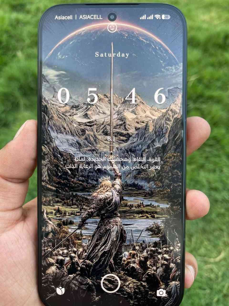 السلام عليكم
poco X8 pro 
ذاكرة 256 /8+8 
شاشة 120HZ
بعدة جديد
مراوس بايفون
مكاني الحسينية 
واتساب فقط
 ***********
