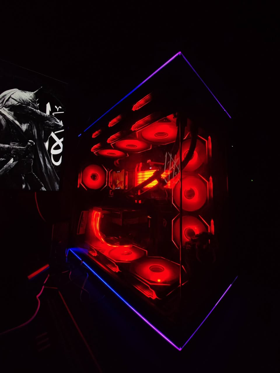 للبيع تجميعة مستعملة قليل
CPU: ULTRA 9 285K
GPU: 4070 SUPER 12GB
MOTHERBOARD: ROG MAXIMUS HERO Z890
RAM: LEXAR THOR GOLD 32 6000HZ
AIO: THERMALRIGHT HYPER VISION 360
PSW: THERMALRIGHT 1000W PLATINUM
CASE: LIAN LI 011 DYNAMIC EVO RGB
Storage lexer 1Tb + orico 2Tb + lexer 1Tb
FANS: 16 >> 6 ON THE AIO - 6 IN THE BACK OF THE
CASE - 1 REAR - 3 IN THE BOTTOM
السعر 4 ملايين و 100
الشاشة 
Samsung g7 odyssey 27 240hz 
السعر 600 
المكان بغداد 
واتساب ***********
سبب البيع محتاج فلوس لعلاج
رجاءا الموشراي لا يعلق
