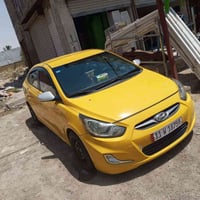 اكسنت موديل 2014 وارد امريكي مكينه 1600 ماشيه 133 حادث جاملغ ايمن امام...