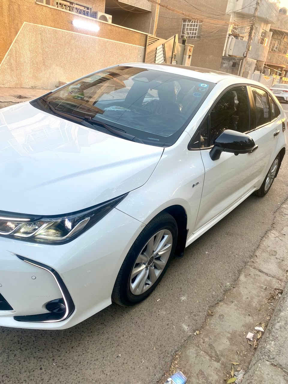سلام عليكم
لبيع كورلا موديل ٢٠٢٥
شكل خليجي مكفول من صبع و بارد 
حساسات امامي خلفي لداد امامي 
اربعه كامرات سيارة مغلفة بي بي اف 
ماشية ٢١ الف سعرة ١٦٢ بيها مجال 
استفسار على رقم *********** 
سيارة موجود بغداد بنوك
