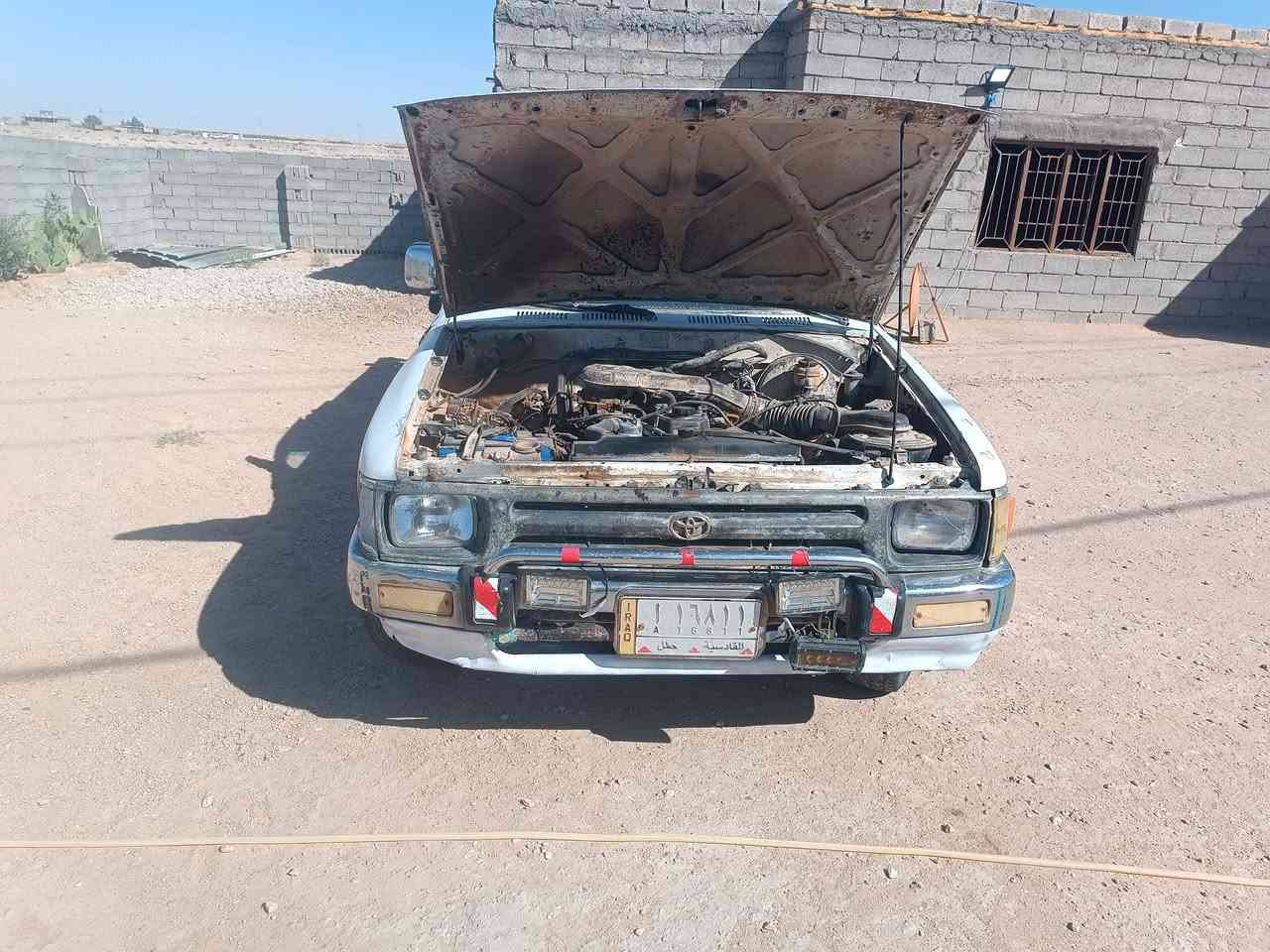 السلام عليكم بيكم للبيع موديل 93 المكان كربلاء عين التمر السعر 38  سياره جاهزه شرط التحويل سنويه 27  اتصال ***********
