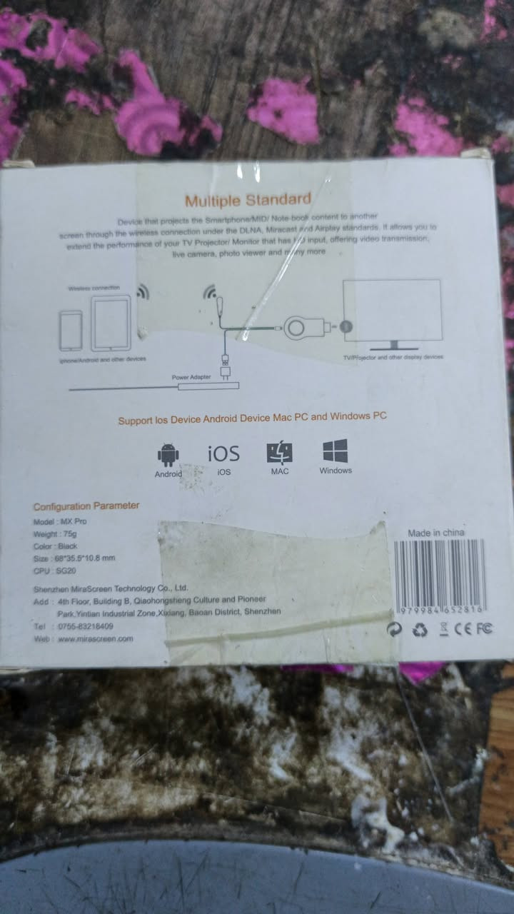 كيبل HDMI موديل  Max pro
يدعم برامج النتفليكس و السينمانا و اليوتيوب بدقة 4K لعرض شاشة الهاتف على التلفاز عن طريق الواي فاي  السعر ب10 آلاف قفل الشراي يجي خاص و هذا رقمي ***********
