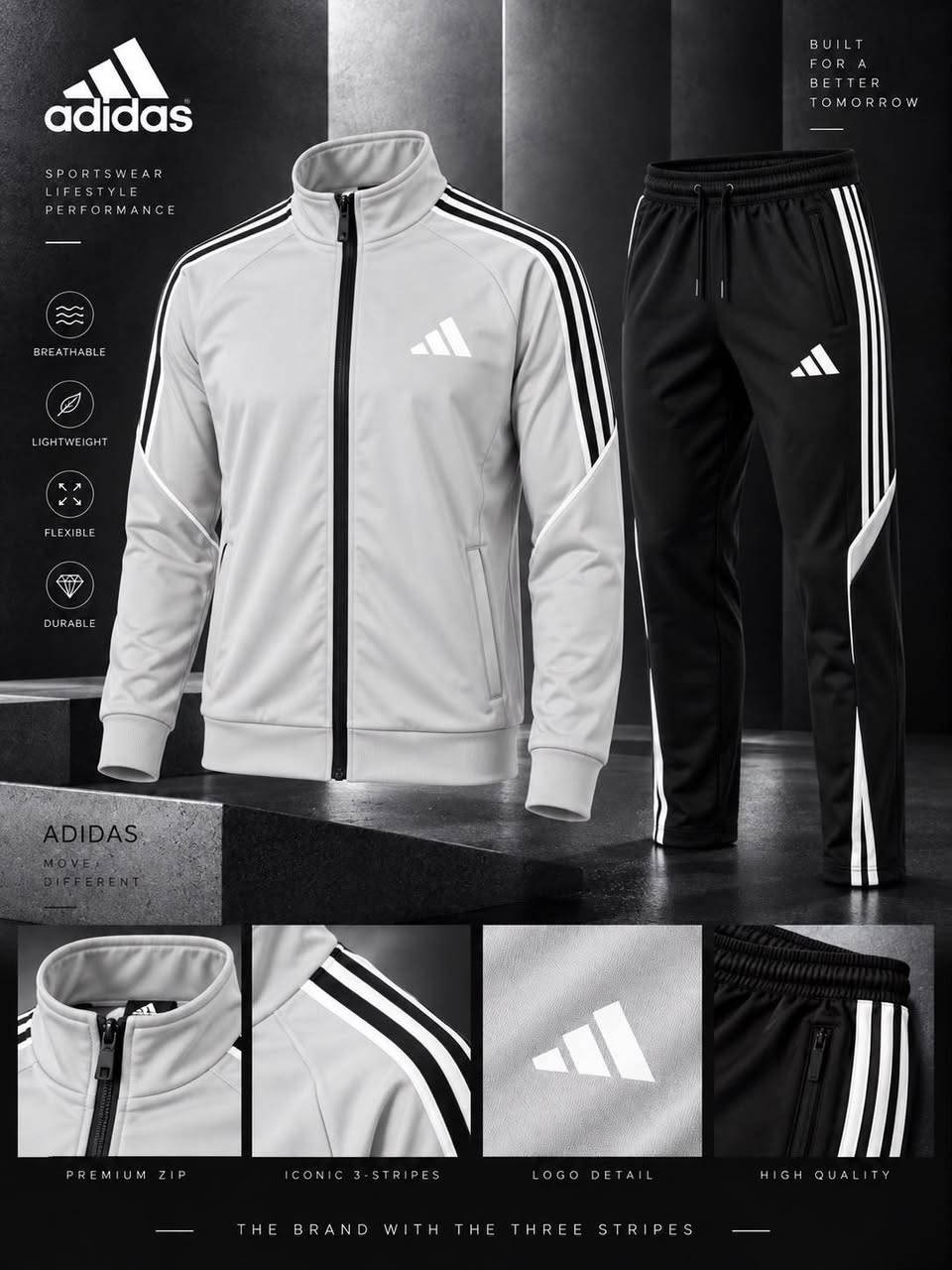 🔥وصل تراك شتوي خامة فول الفول ع الفحص 
🔥القياسات L,XL,XXL,XXXL
🔥سعر المفرد 30 الف والجملة 23 الف 
🔥عروض ما قبل الموسم 
🔥للحجز واتس *********** او خاص 
🔥يوجد توصيل لكل العراق ب5

نص مكتوب في الصور:
- adidas SPORTSWEAR LIFESTYLE PERFORMANCE BREATHABLE LIGHTWEIGHT FLEXIBLE DURABLE BUILT FOR A BETTER TOMORROW ADIDAS MOVE DIFFERENT PREMIUM ZIP ICONIC 3-STRIPES LOGO DETAIL HIGH QUALITY THE BRAND WITH THE THREE STRIPES
- adidas SPORTSWEAR LIFESTYLE PERFORMANCE BREATHABLE LIGHTWEIGHT FLEXIBLE DURABLE MOVE BETTER EVERYDAY BUILT FOR A BETTER TOMORROW PREMIUM ZIP ICONIC 3-STRIPES LOGO DETAIL QUALITY FINISH JUST DO IT.
- BUILT FOR A BETTER TOMORROW
- adidas
- SPORTSWEAR
- LIFESTYLE
- PERFORMANCE
- BREATHABLE
- LIGHTWEIGHT
- FLEXIBLE
- DURABLE
- MOVE BETTER EVERYDAY
- PREMIUM ZIP
- ICONIC 3-STRIPES
- LOGO DETAIL
- QUALITY FINISH
- THE BRAND WITH THE THREE STRIPES
- MOVE
- DIFFERENT
- HIGH QUALITY
- NIKE SPORTSWEAR LIFESTYLE PERFORMANCE BREATHABLE LIGHTWEIGHT FLEXIBLE DURABLE MOVE BETTER EVERYDAY PREMIUM ZIP DETAIL DESIGN LOGO DETAIL QUALITY FINISH JUST DO IT.
- NIKE SPORTSWEAR LIFESTYLE PERFORMANCE BREATHABLE LIGHTWEIGHT FLEXIBLE DURABLE NIKE MOVE BETTER EVERYDAY NIKE JUST DO IT. PREMIIUM ZIP DETAIL DESIGN LOGO DETAIL QUALITY FINISH THE BRAND WITH THE SWOOSH
- NIKE SPORTSWEAR LIFESTYLE PERFORMANCE BREATHABLE LIGHTWEIGHT FLEXIBLE DURABLE JUST DO IT MOVE BETTER EVERYDAY PREMIUM ZIP DETAIL DESIGN LOGO DETAIL QUALITY FINISH THE BRAND WITH THE SWOOSH
- NIKE SPORTSWEAR LIFESTYLE PERFORMANCE BREATHABLE LIGHTWEIGHT FLEXIBLE DURABLE MOVE BETTER EVERYDAY NIKE JUST DO IT. PREMIUM ZIP DETAIL DESIGN LOGO DETAIL EMBROIDERY THE BRAND WITH THE SWOOSH