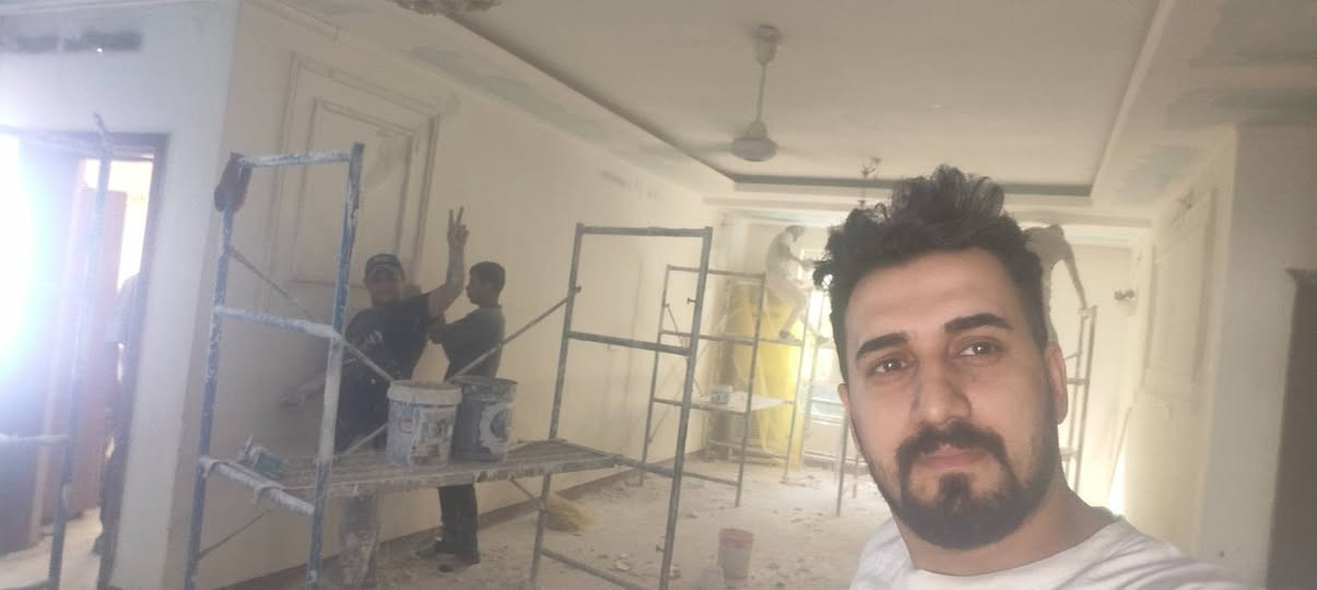اللهم صل على محمد وال محمد 
سلام عليكم كادر محمد ابو ازل  
بناء 
ترميم 
ديكور 
اشراف عمل 
*********** واتساب 
الديوانية فقط
